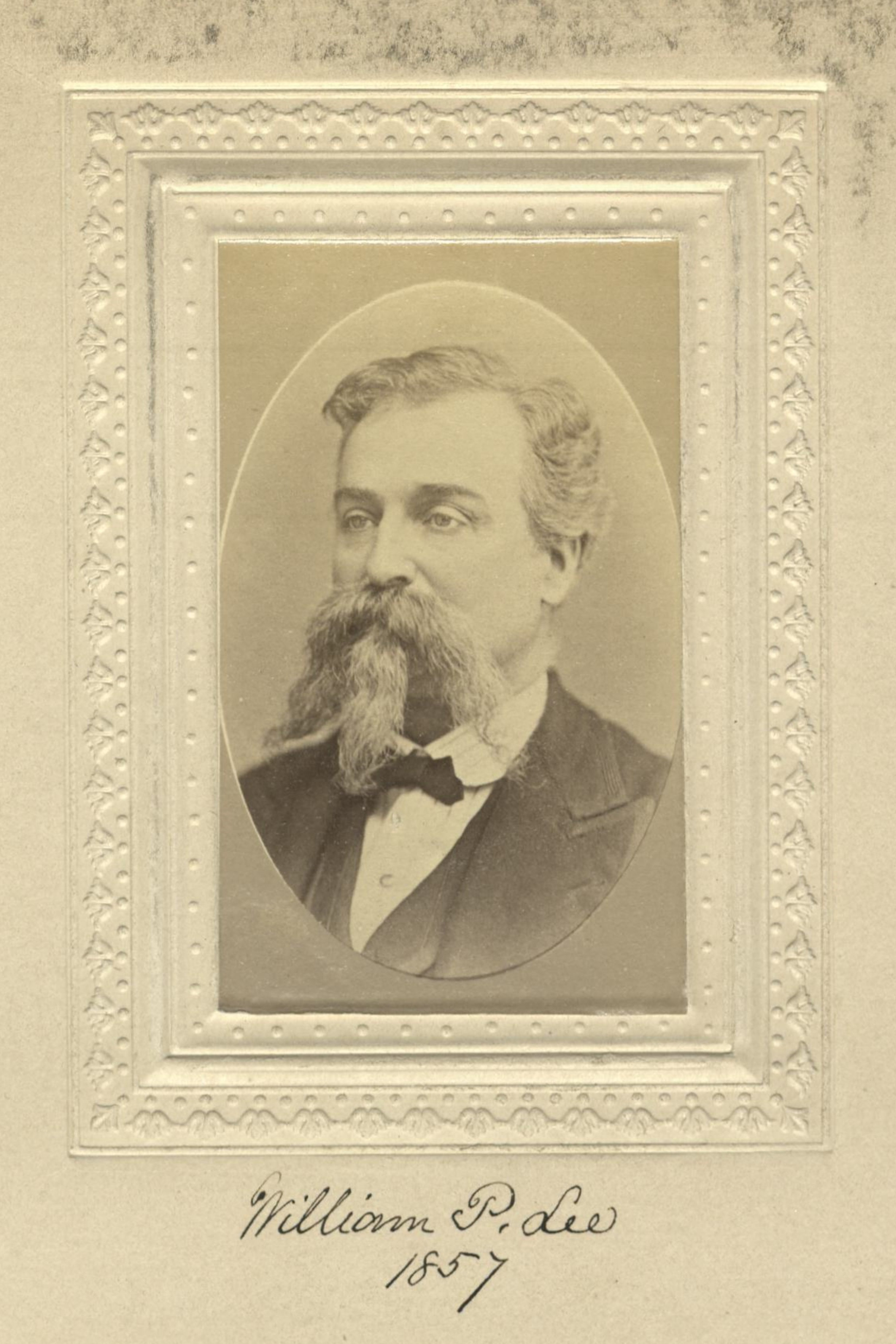 Member portrait of William P. Lee